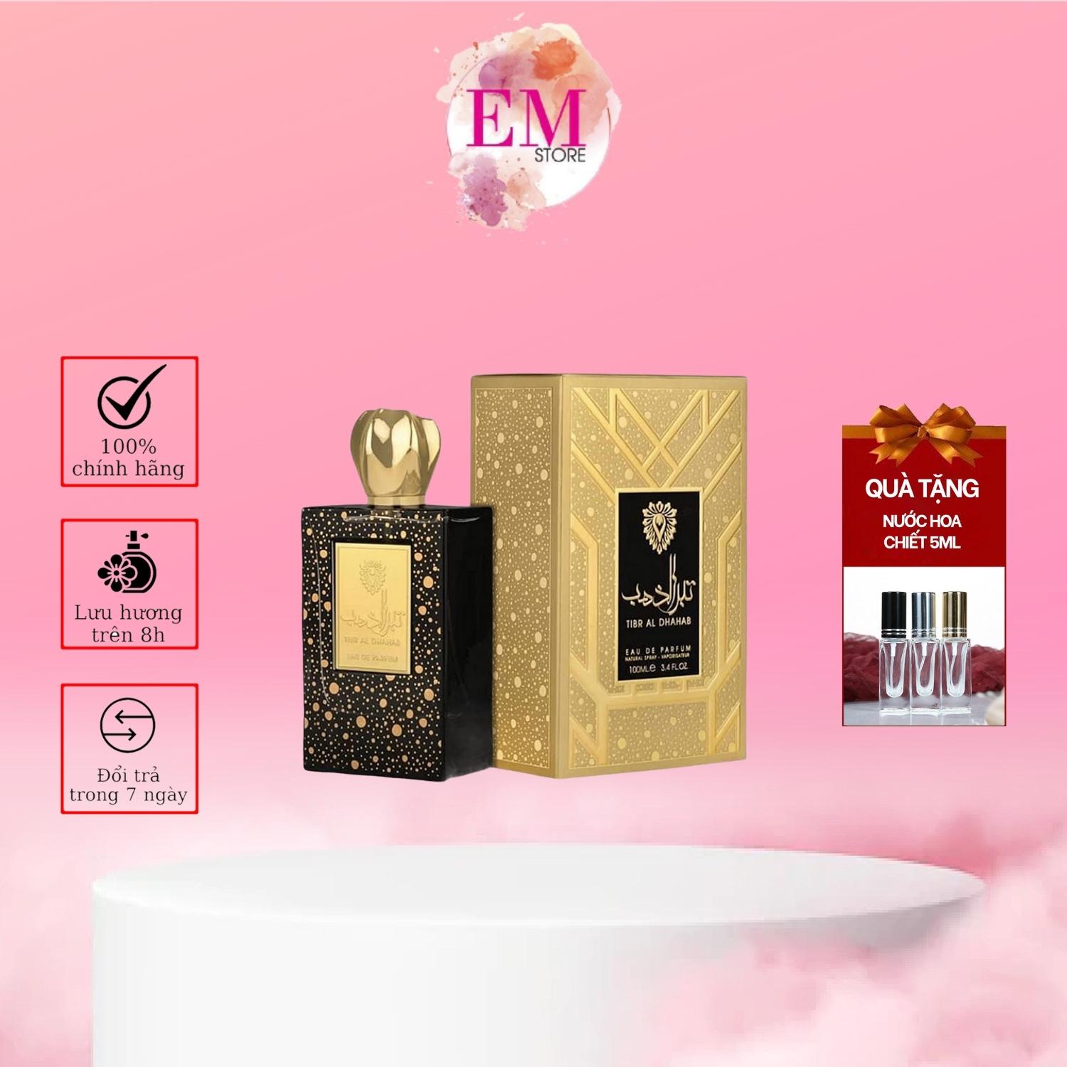 Tinh dầu nước hoa DuBai Tibr Al Dhahab