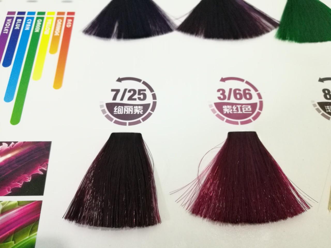 [HCM]thuốc nhuộm phủ bóng trái cây màu tím sậm 4.2