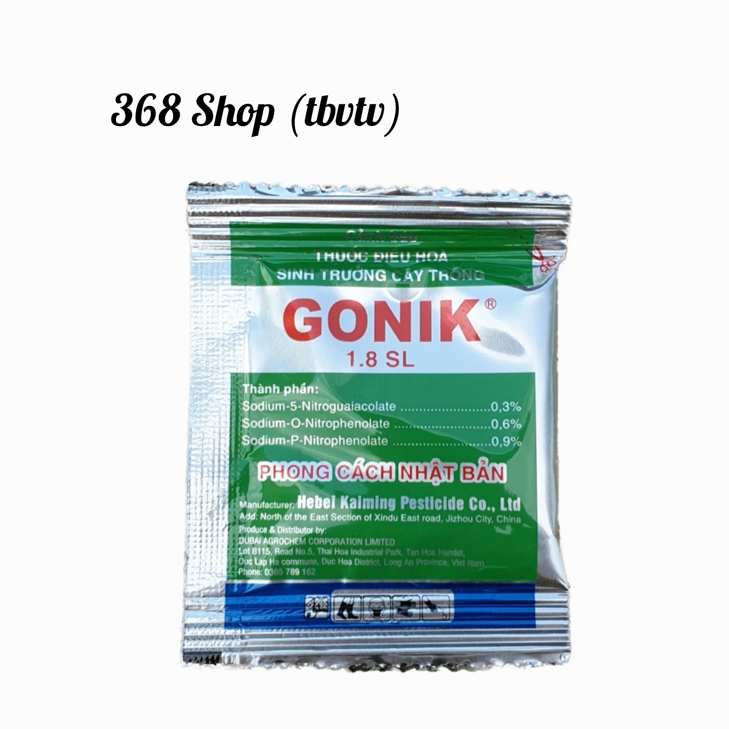💎 thuốc điều hòa sinh trưởng cây trồng gonik 1.8sl 💖