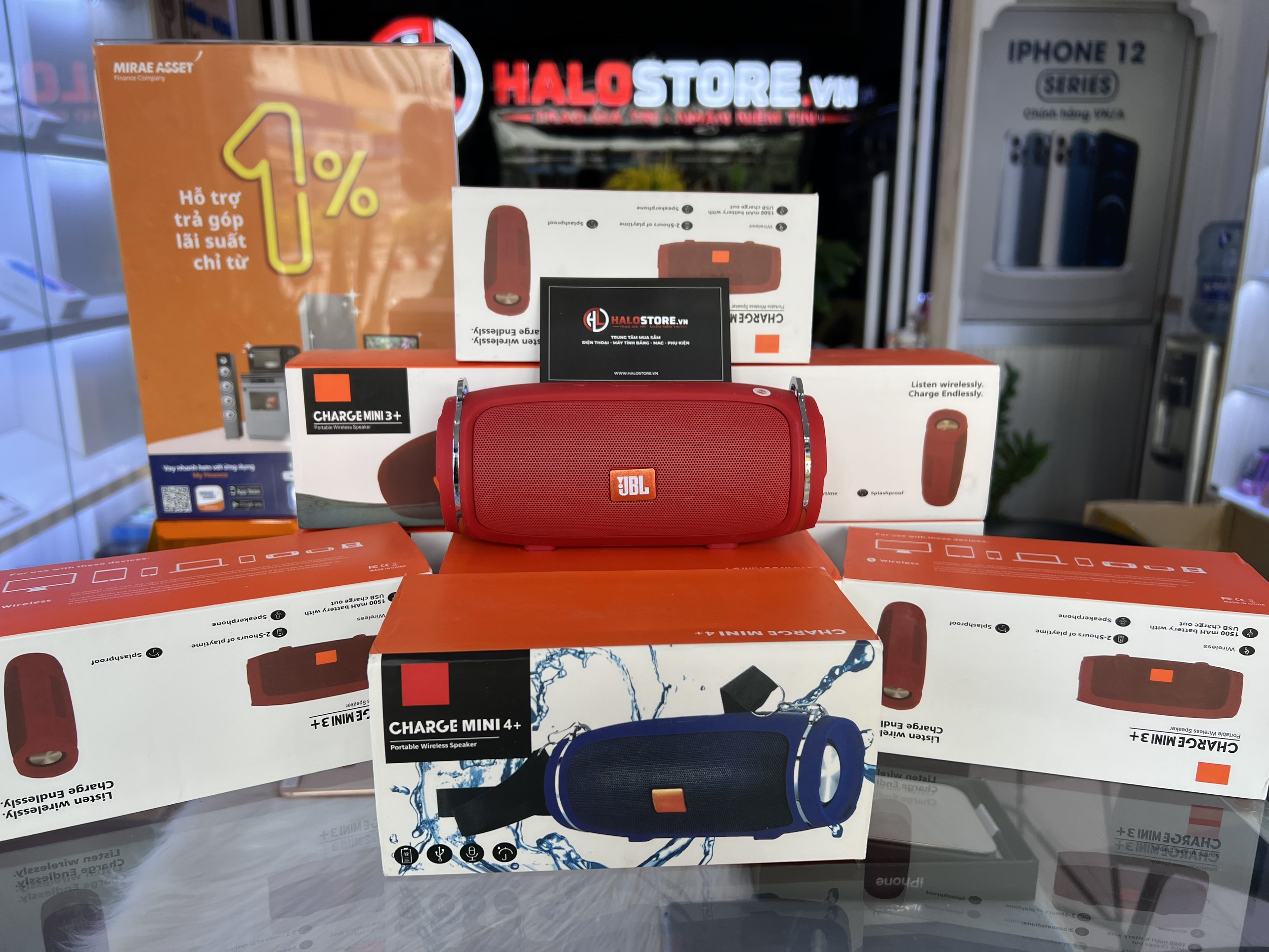 Loa Bluetooth Không Dây AUDIO MALL Charge 3 Mini Vỏ Nhôm Nghe Nhạc Hay, Âm Thanh Chất Lượng, Hỗ Trợ Cắm Thẻ Nhớ Tf, Usb - Hàng Chính Hãng
