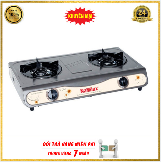 Bếp ga đôi Namilux 681DFM(Hàng chính hãng)