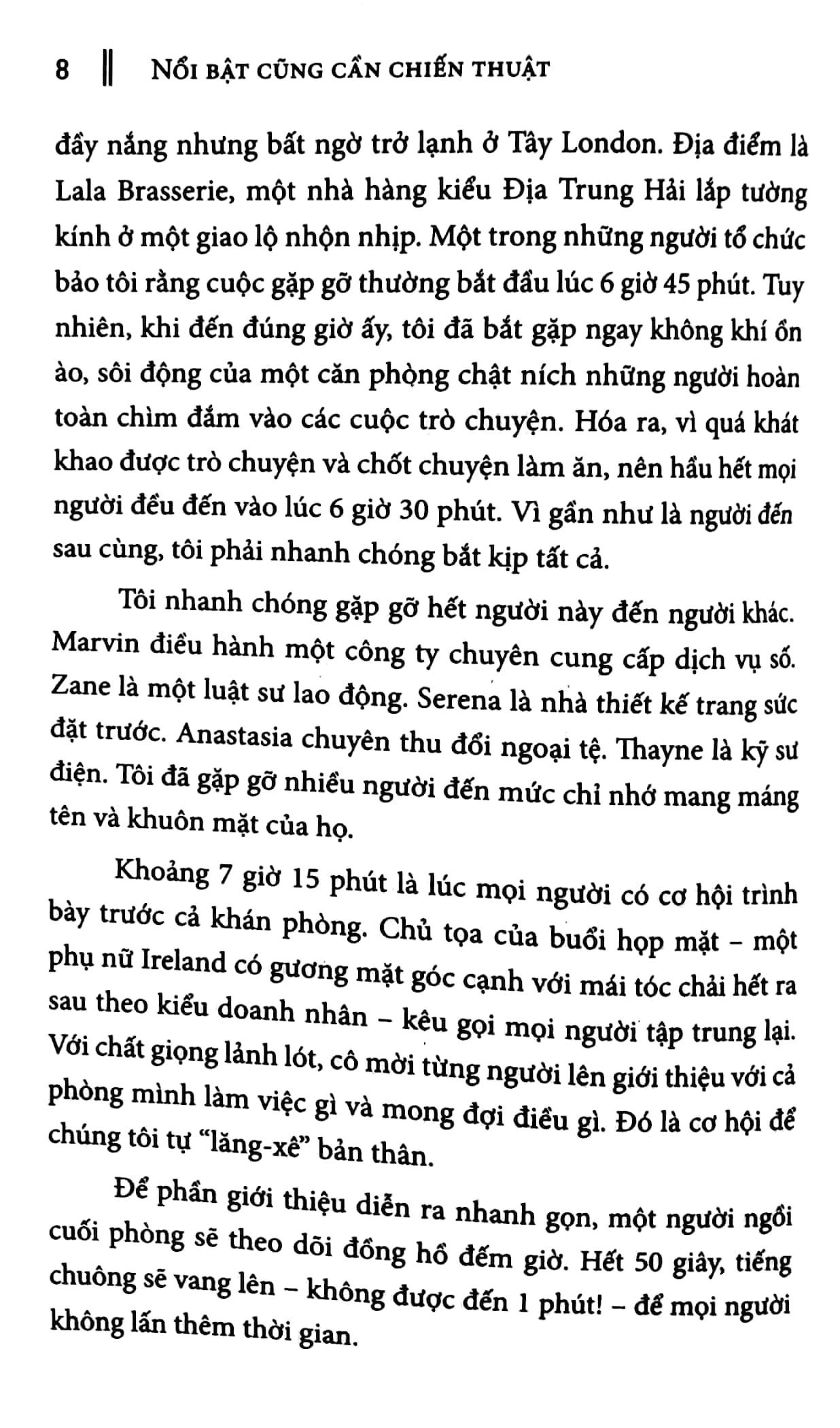 Nổi bật cũng cần chiến thuật