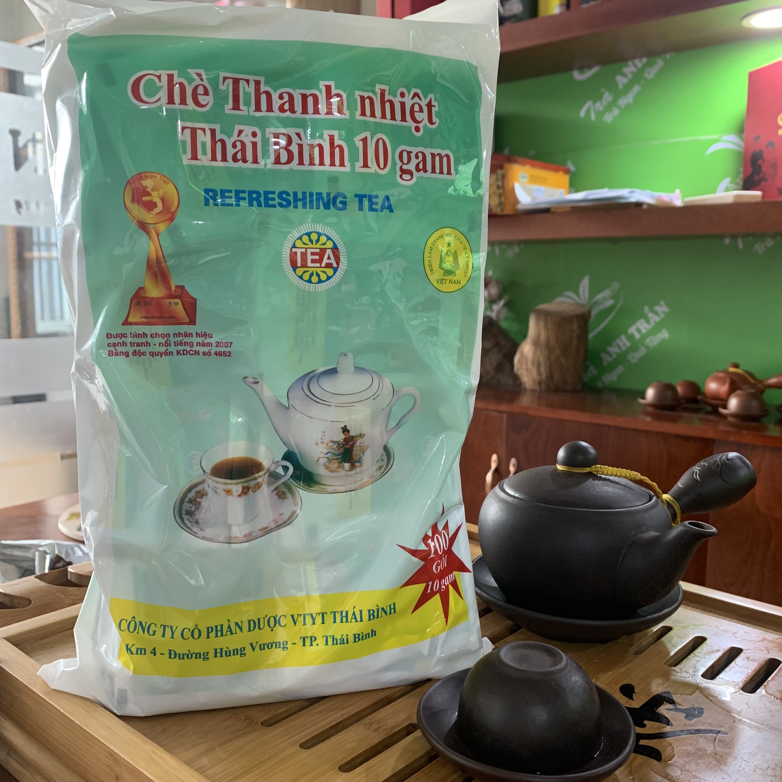 Chè Thanh Nhiệt Thái Bình [Trà thanh nhiệt] (100 gói x 10gam)
