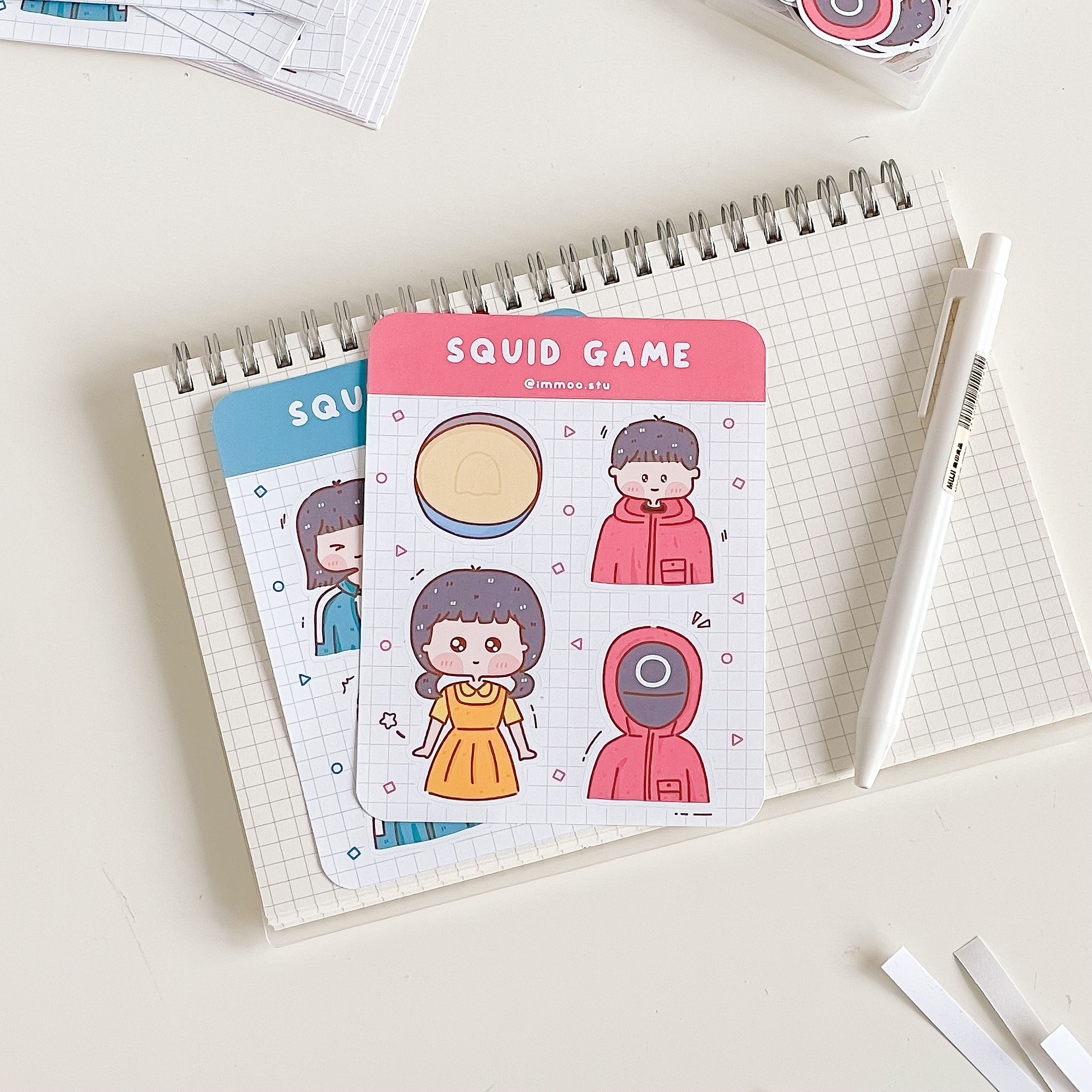 Hình dán | sticker Squid Game