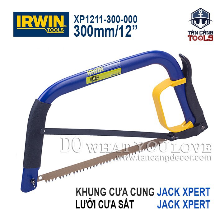 Bộ Khung Cưa Cánh Cung Cầm Tay 300 mm Irwin XP1211-300-000