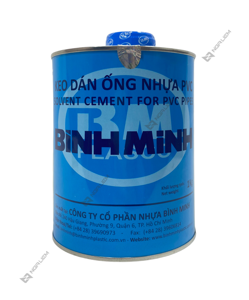 Keo Dán Ống Nhựa PVC BÌNH MINH (200gr, 500gr, 1kg)