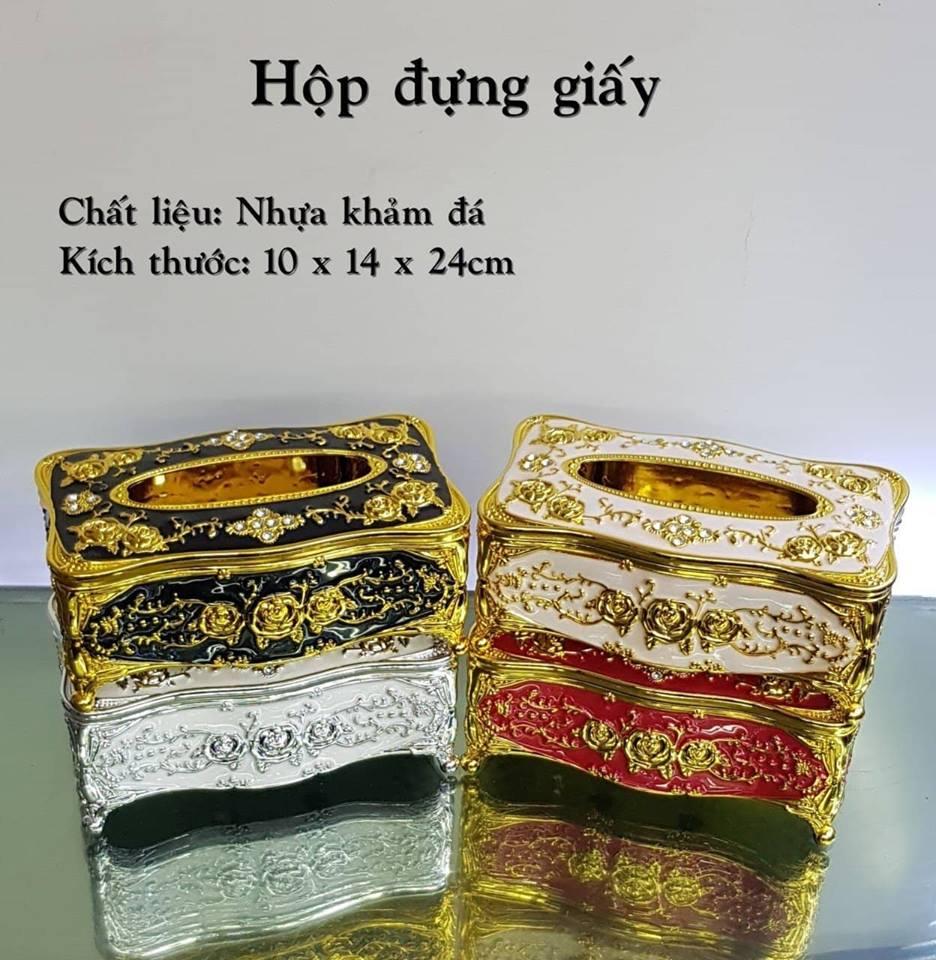 Hộp Để Giấy Hợp Kim cao cấp