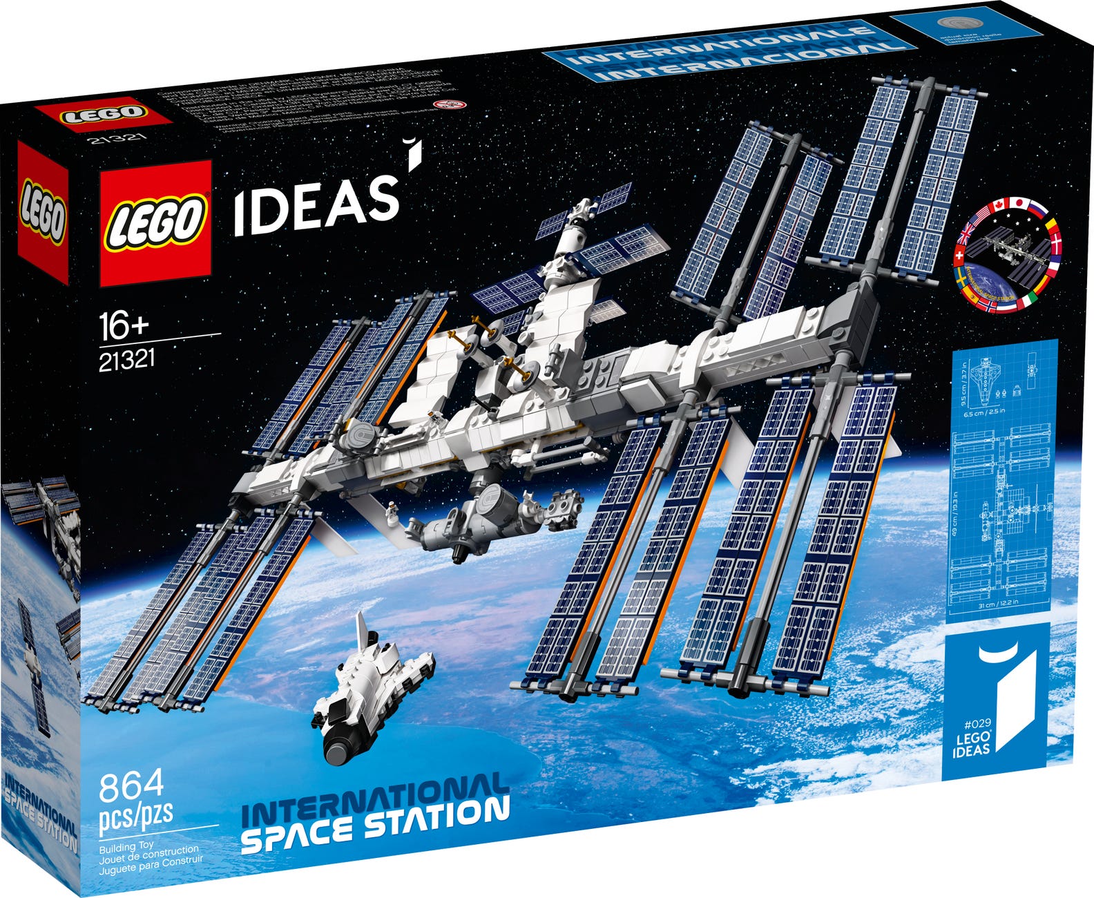 [BRICK4U] LEGO IDEAS - 21321 - INTERNATIONAL SPACE STATION