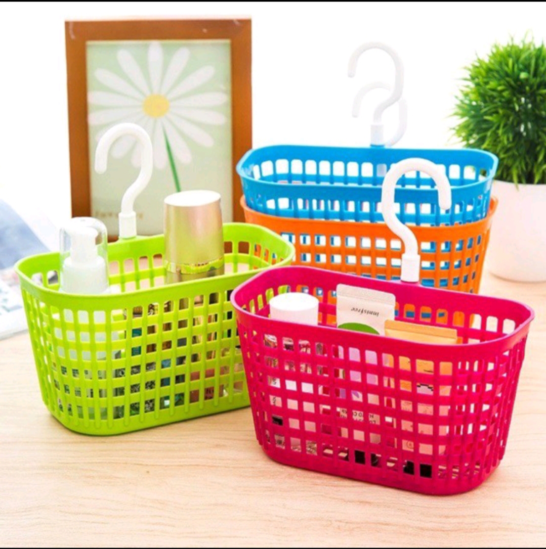 Giỏ nhựa có móc, giỏ treo đồ đa năng Việt Nhật Plastic
