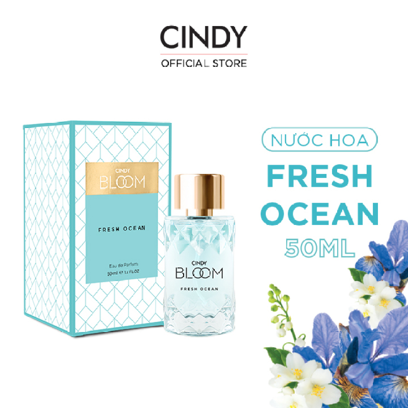 Nước hoa Cindy Bloom Fresh Ocean 50ml - Năng Động