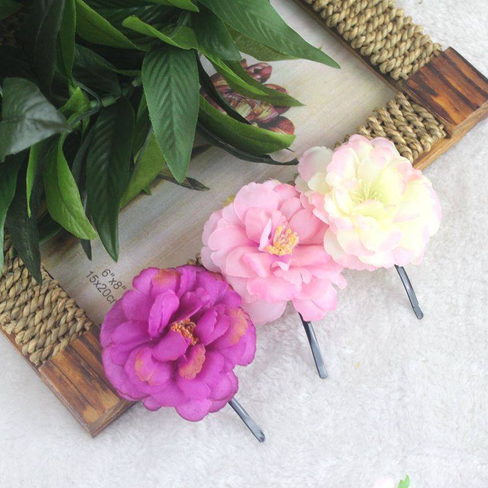 Hoa Cài Tóc Vải Lụa Nhỏ Có Kẹp