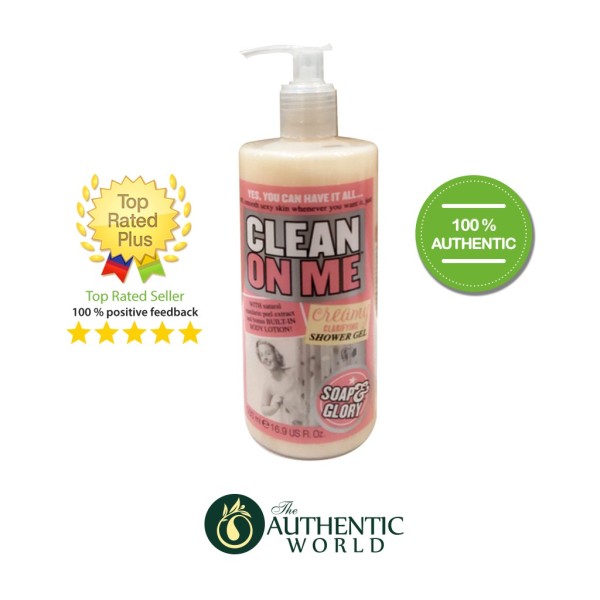 Sữa tắm Clean On Me Soap and Glory Bill Anh cao cấp
