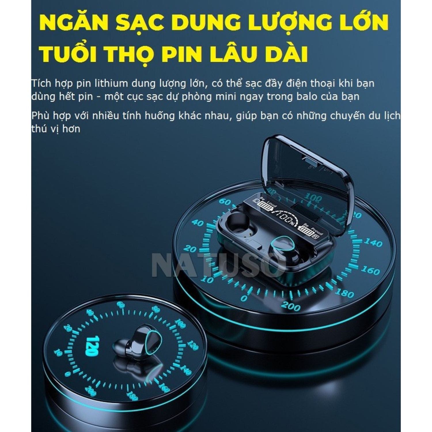Tai nghe Bluetooth M10 V5.1