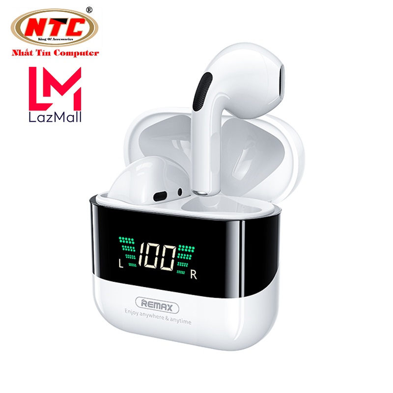 Tai nghe Bluetooth TWS Remax TWS-10 Plus V5.1 (Trắng) - Nhat Tin Authorised Store