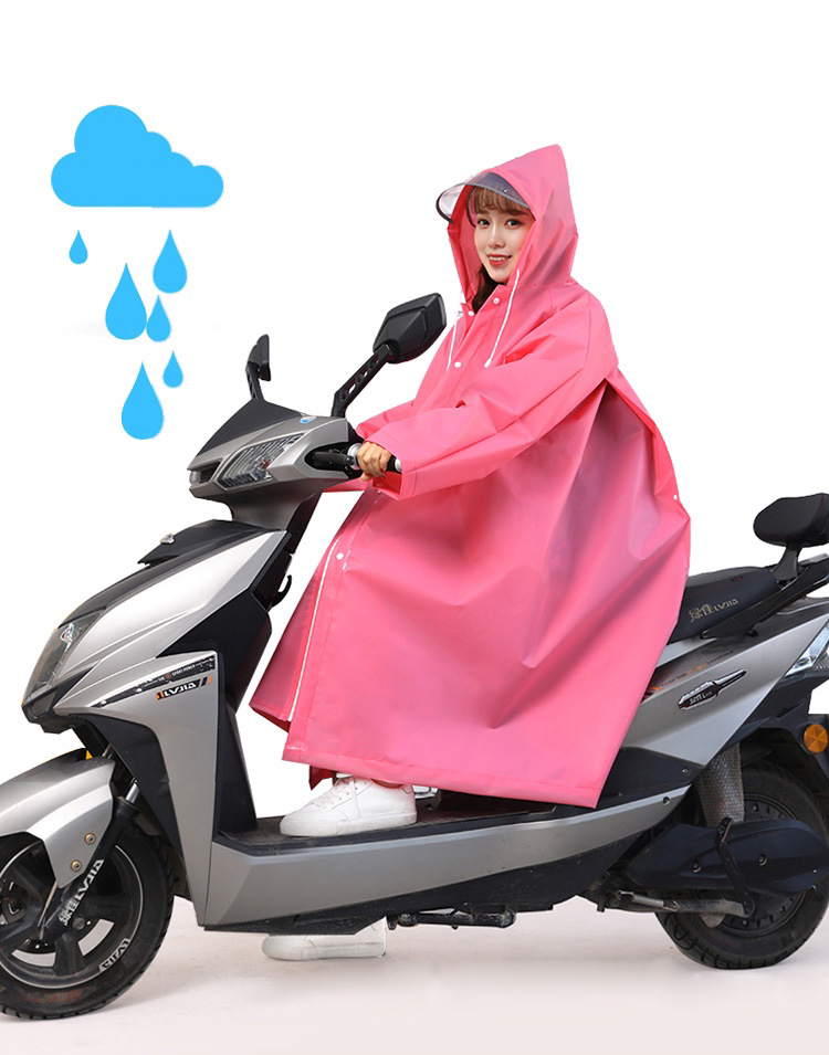 Áo mưa dây kéo nút bấm thời trang
