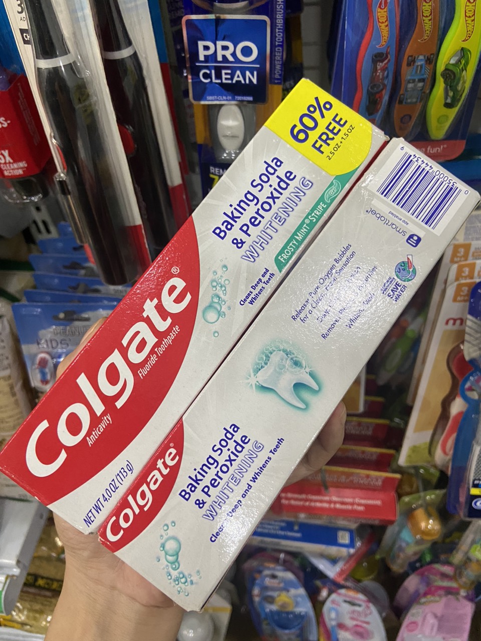 Colgate baking soda whitening toothpaste 170g