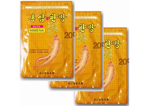 Cao dán hồng sâm Himena túi đỏ 20 miếng