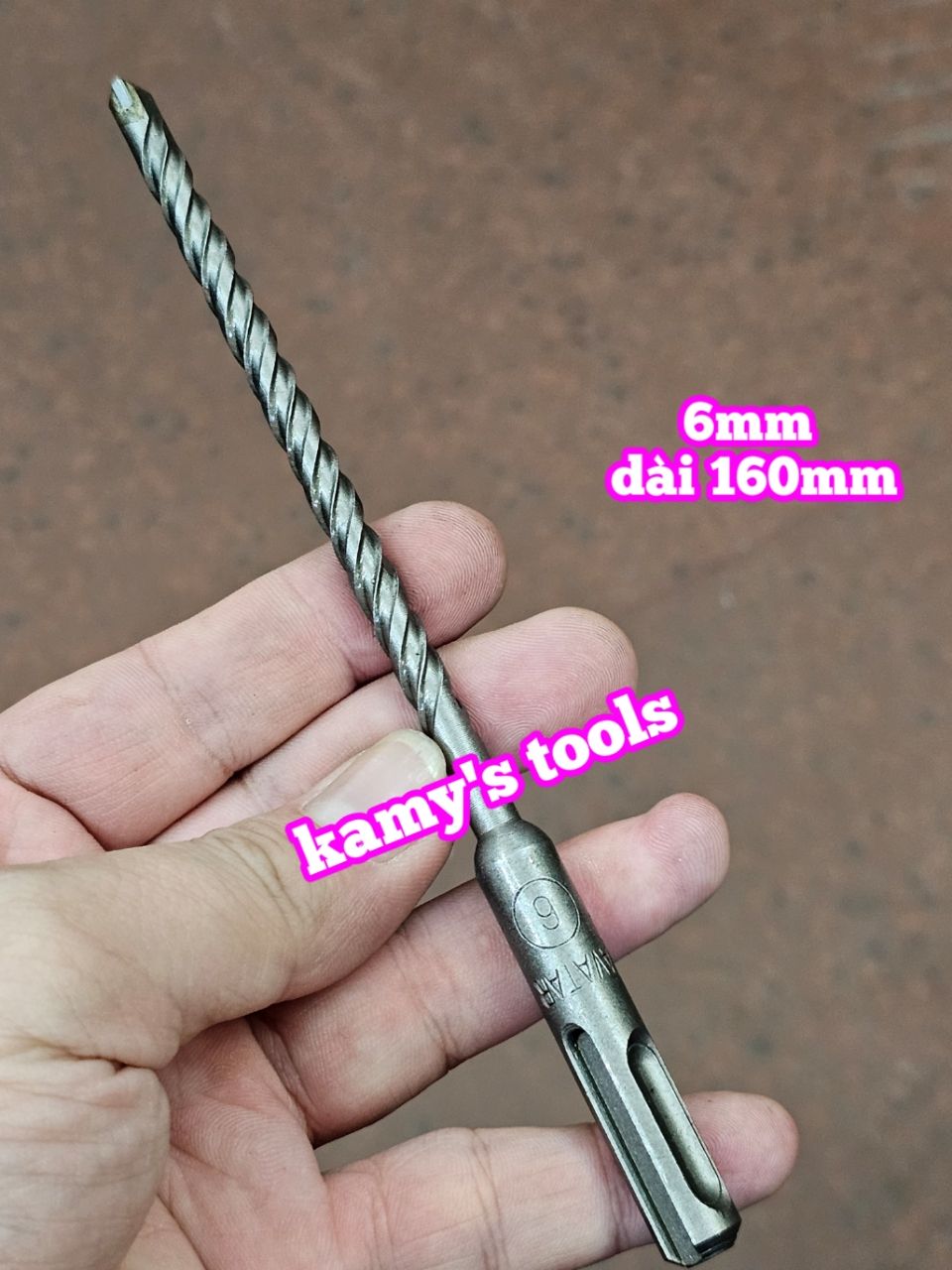 [HCM]Mũi Khoan Bê Tông Đuôi Gài Avatar Giá Rẻ 6mm 8mm 10mm 12mm dài 160mm