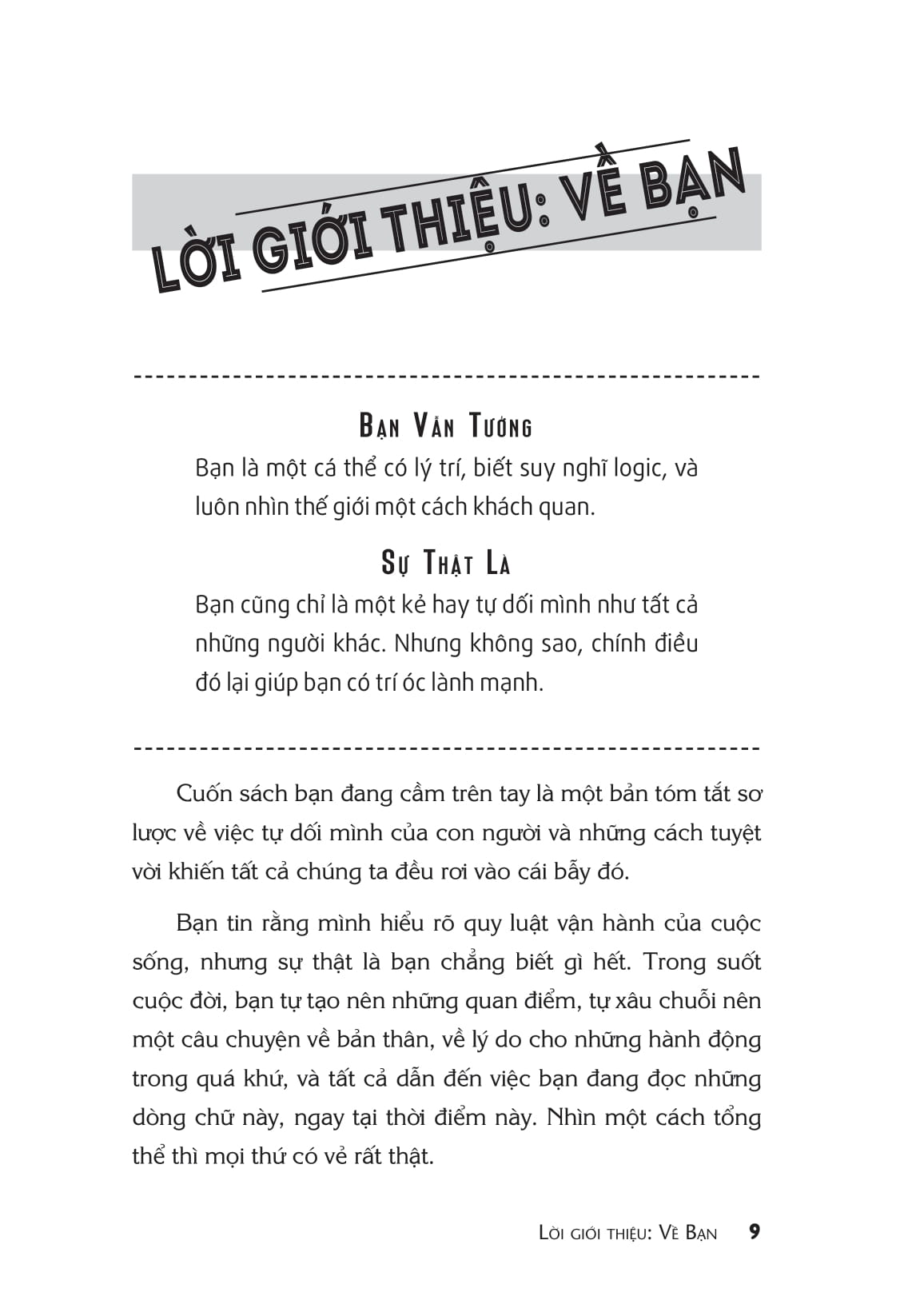 Bạn Không Thông Minh Lắm Đâu