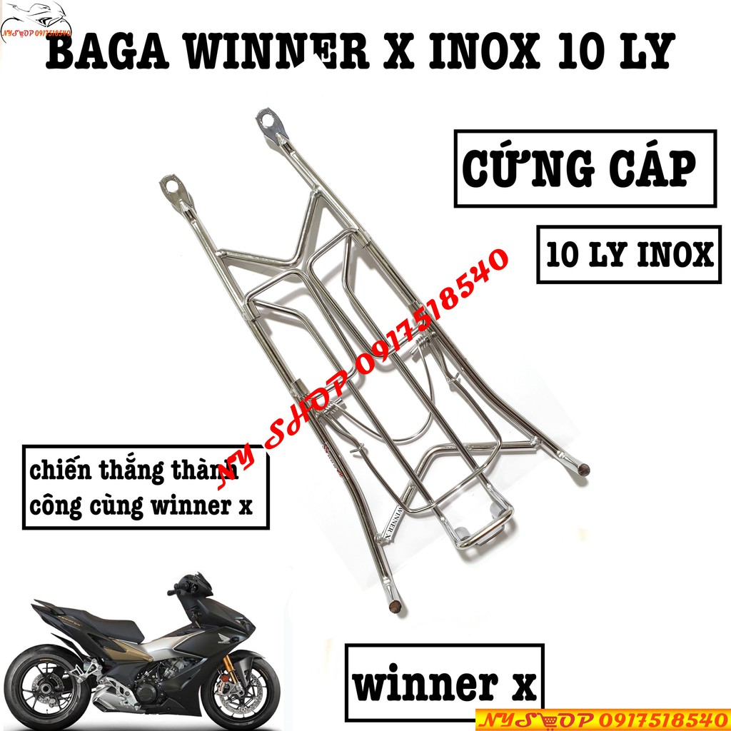 💥 Baga Winner X 10Ly Inox 💥