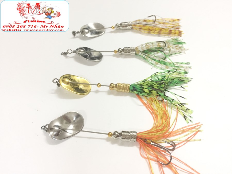 Mồi lure cá lóc Spinner