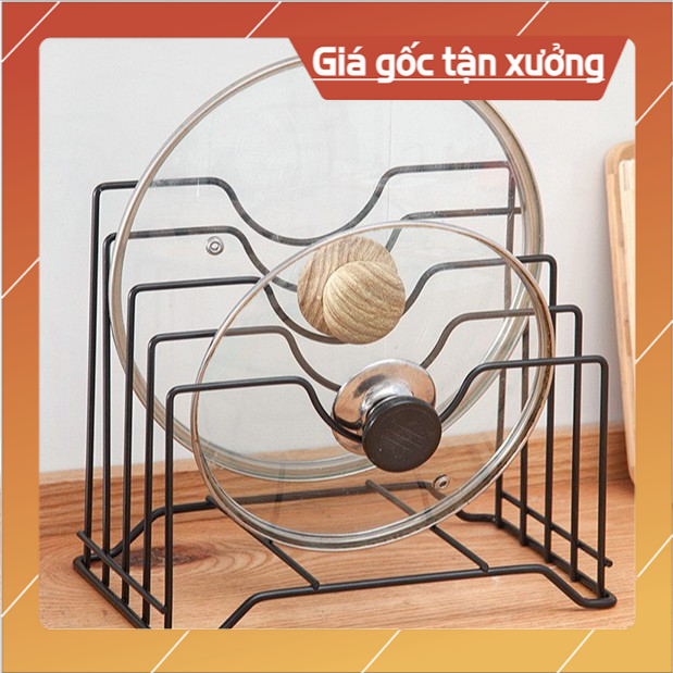 [ XẢ KHO - GIÁ GỐC TẬN XƯỞNG ] Kệ Gác Thớt. Kê Vung. Giá để nắp xoong nồi. dao thớt tiện lợi. đồ dùng nhà bếp thông minh. Kệ Để Dao Thới Mẫu Mới - Chất Liệu Kim Loại Siêu Bền