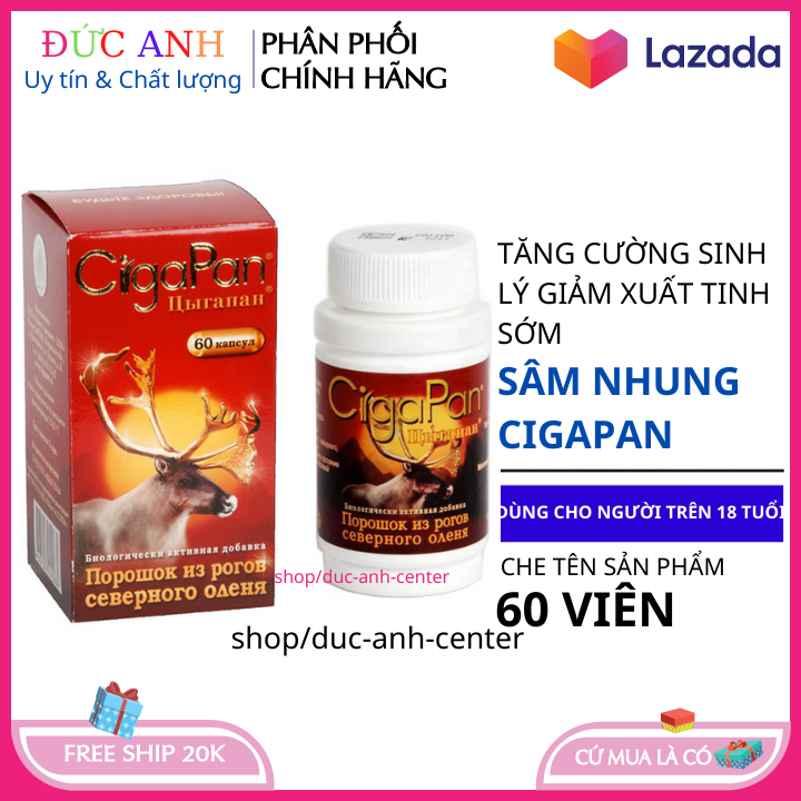 Nhung hươu CigaPan - Nhập khẩu từ Nga