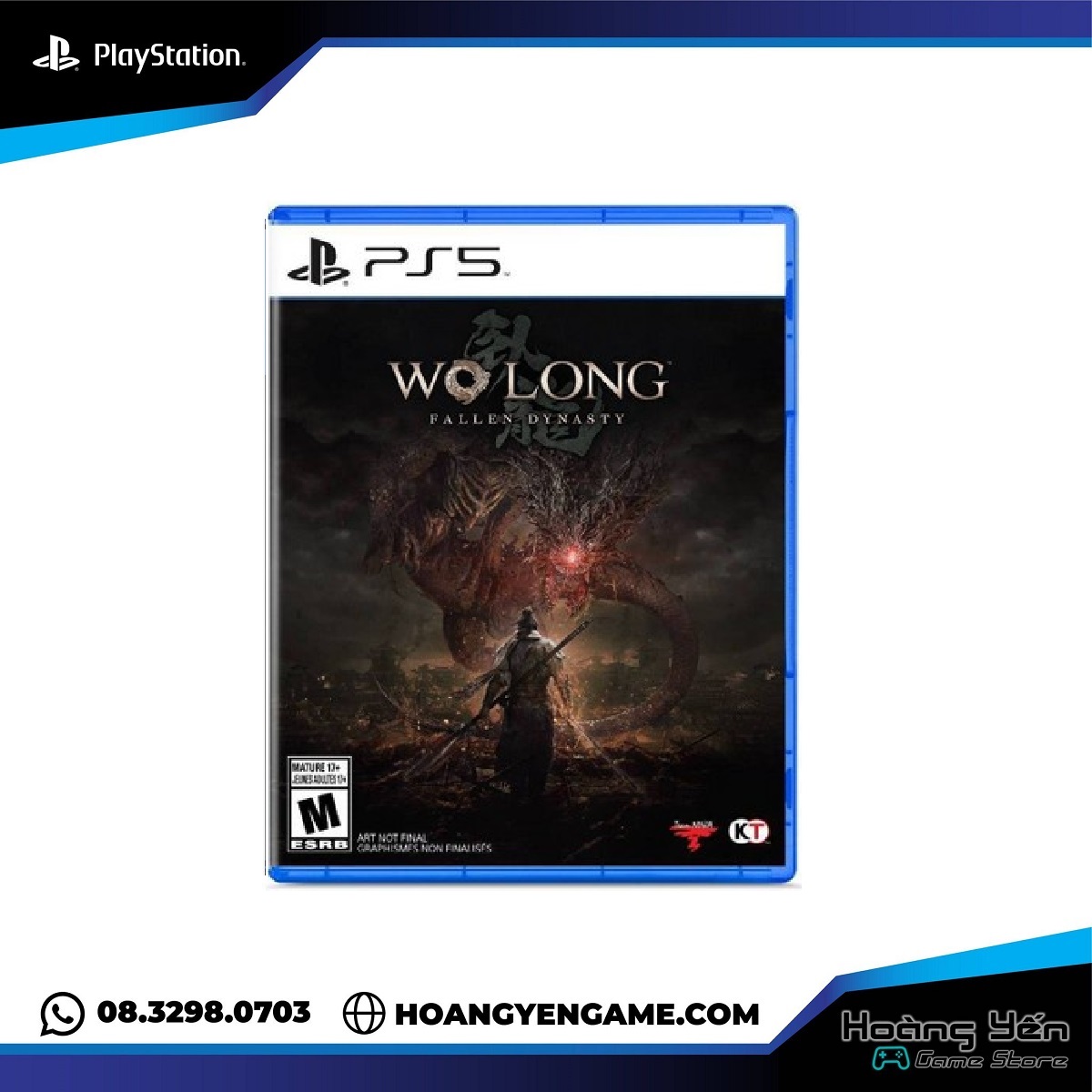 Đĩa Game Wo Long Fallen Destiny Ps5