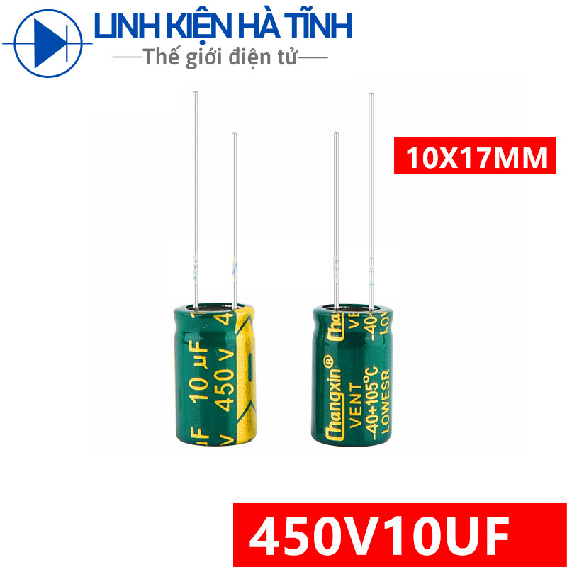 15 CON TỤ HÓA 10UF 450V TỤ 10UF450V