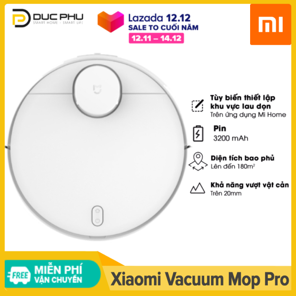 [Trả góp 0%]Robot hút bụi Xiaomi Vacuum Mop Pro SKV4110GL - Hàng chính hãng -Bản quốc tế