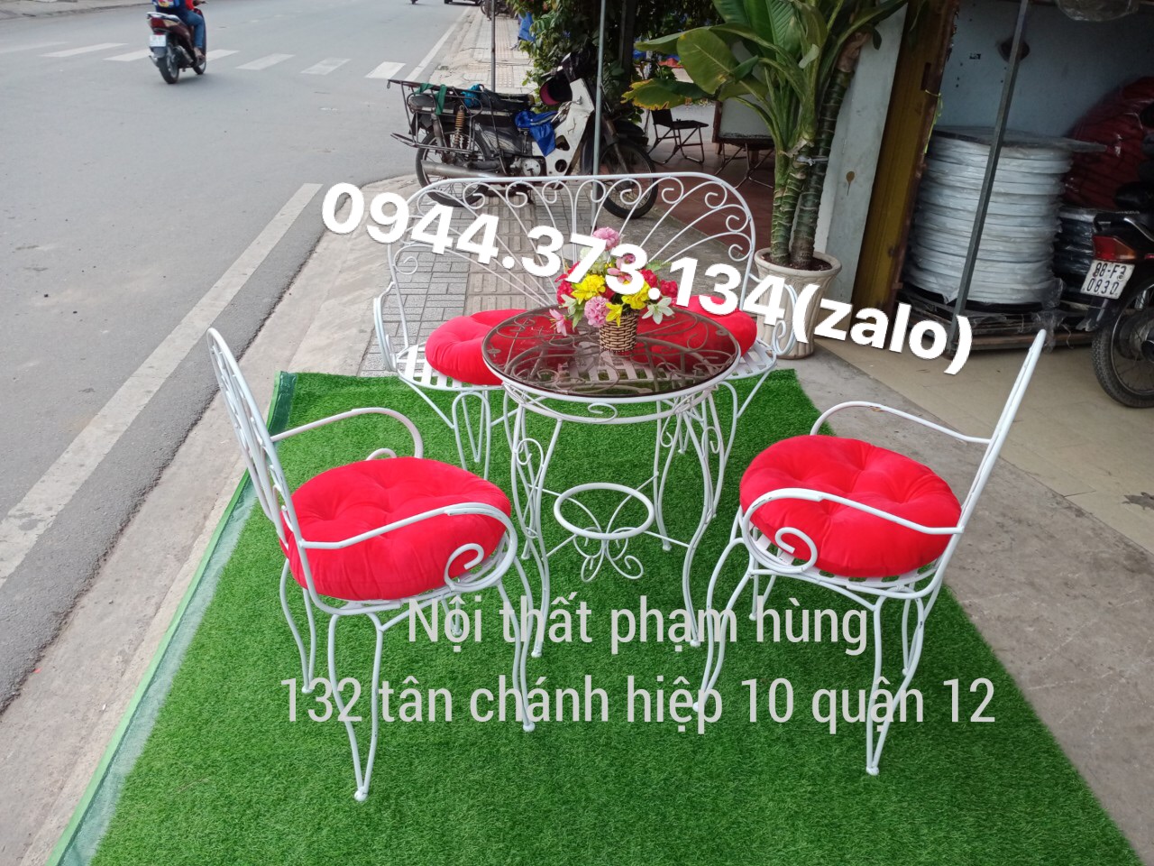 [HCM]Bàn ghế sắt mỹ nghệ