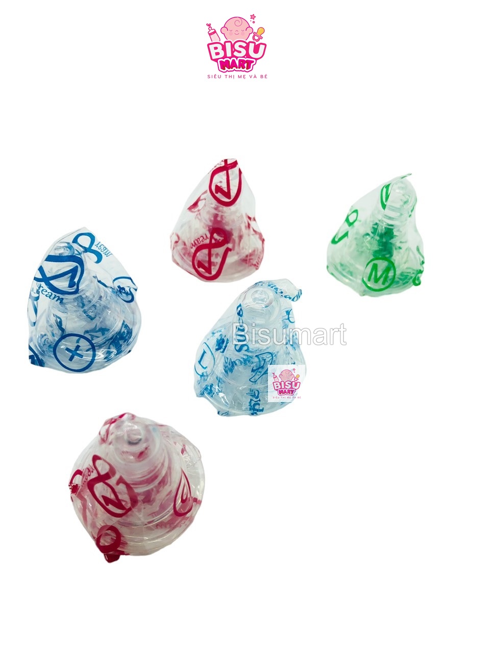 Núm vú cổ hẹp silicon siêu mềm Aquasart Dream Size S, M, L, +