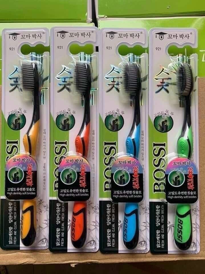 [HCM]( comboo 5 chiếc ) BÀN CHẢI ĐÁNH RĂNG THAN TRE HOẠT TÍNH