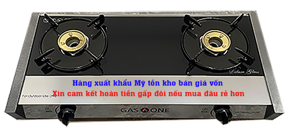 Bếp gas thương hiệu Mỹ - Gas One