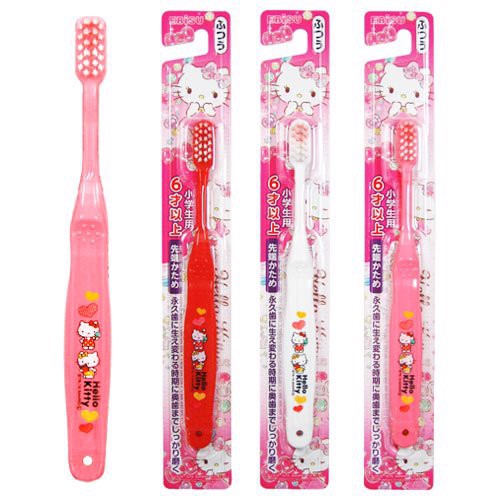 Ebisu - Bàn chải đánh răng Hello Kitty trên 6 tuổi (B - S30H)