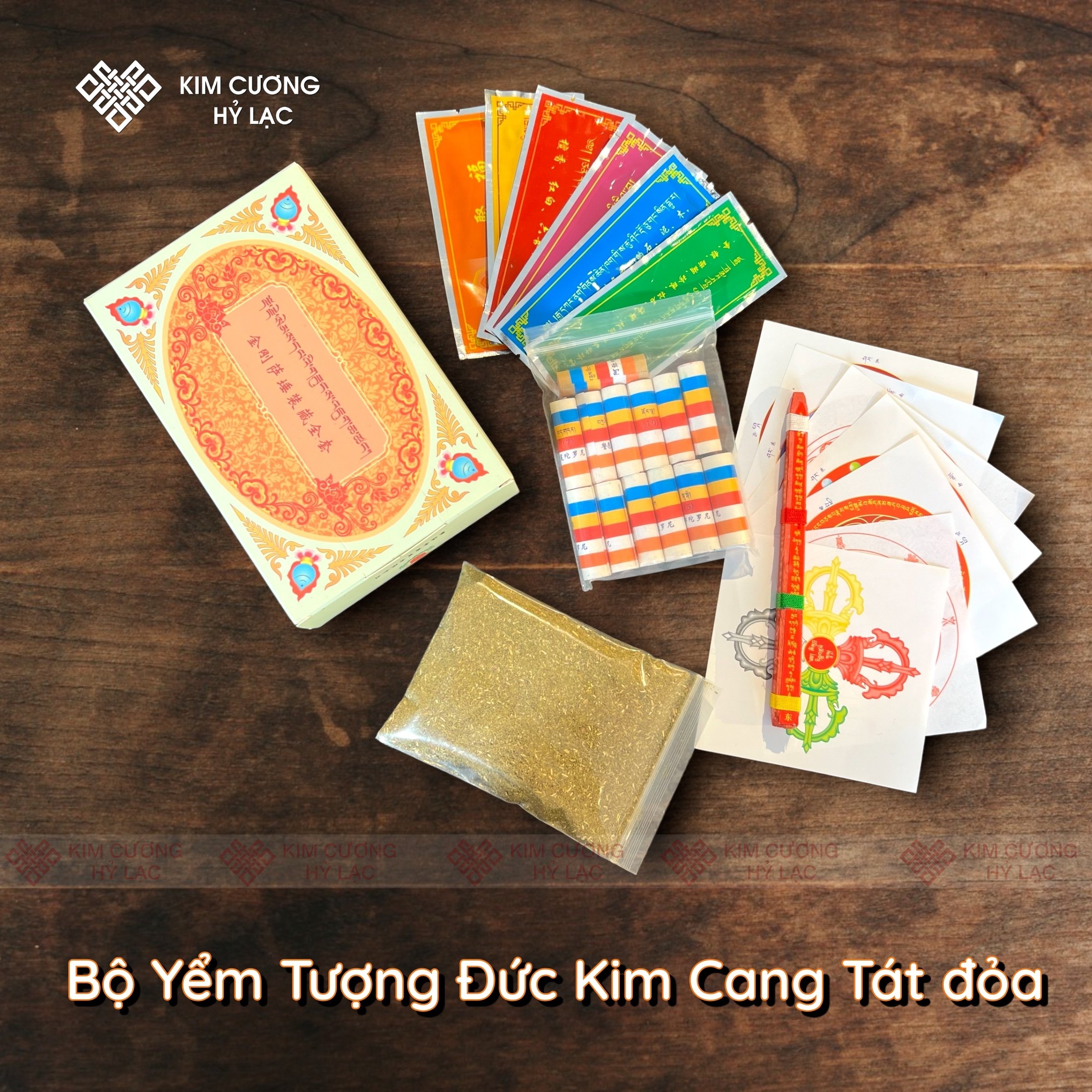 Bộ yểm tượng Mật tông [Kim Cương Hỷ Lạc]