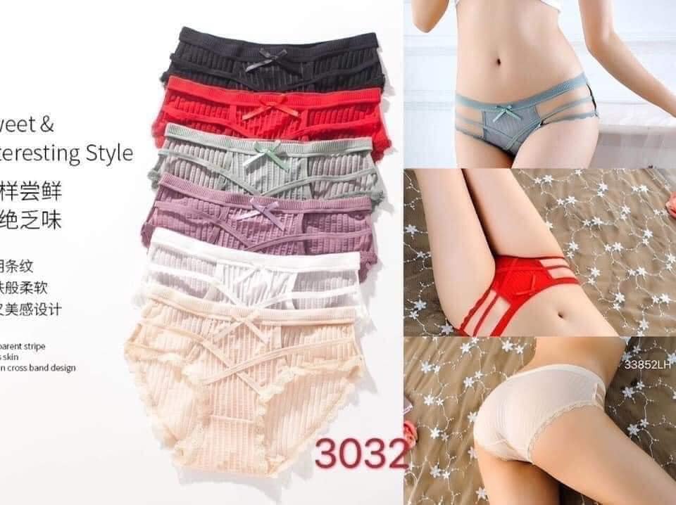 Sét 5 quần lót dây đan cotton chát lượng cao