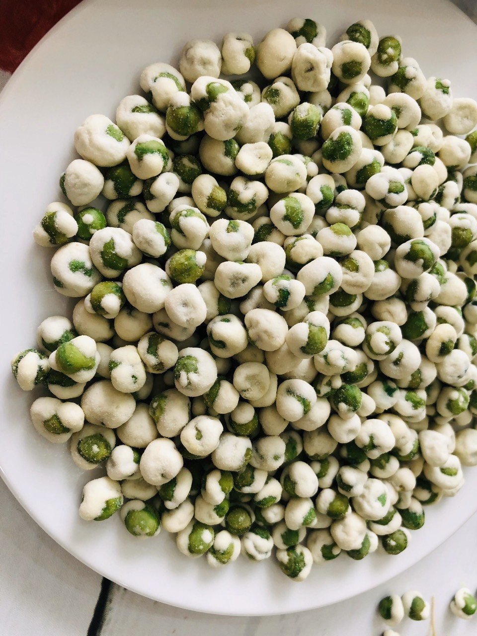 1kg ĐẬU HÀ LAN SẤY SỬA GIÒN BÉO HẤP DẪN