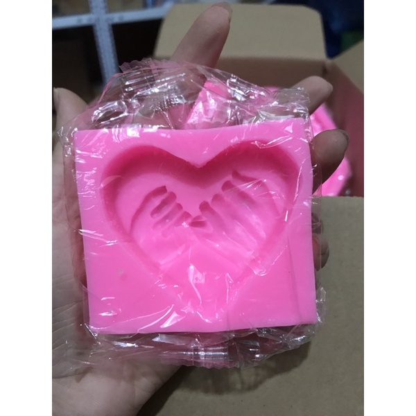 Tổng hợp khuôn silicon hình trái tim làm thạch rau câu, trang trí bánh sinh nhật