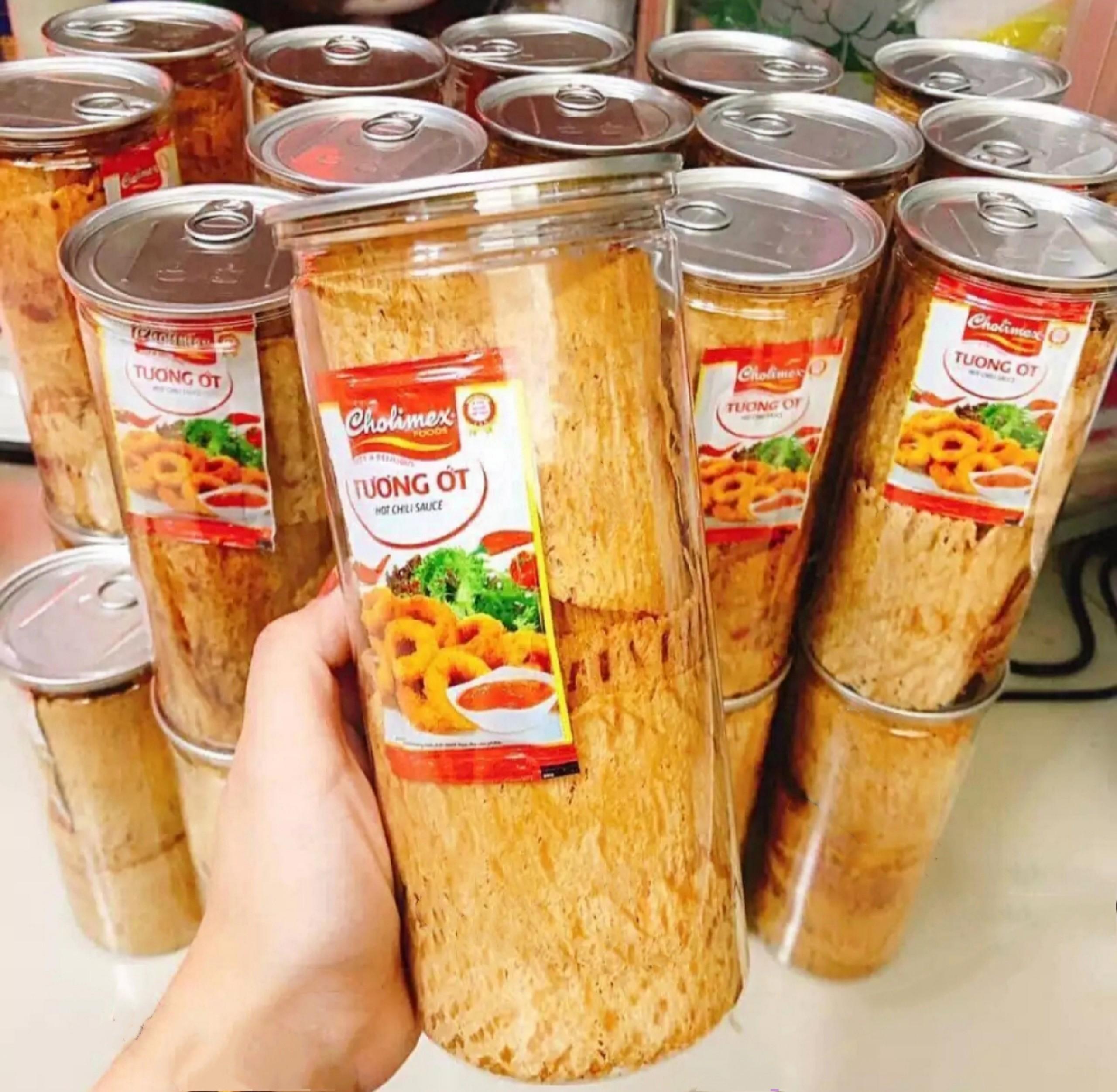 [HCM]Mực Cán Nguyên Con Tẩm Vị Hũ 200gr