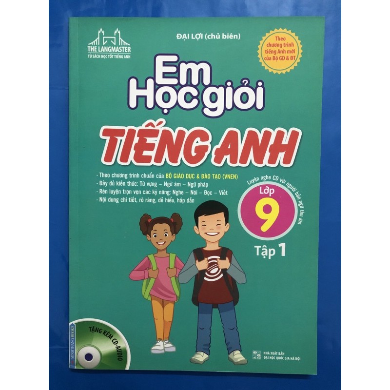 Sách - Em học giỏi tiếng anh lớp 9 (Combo 2 tập)