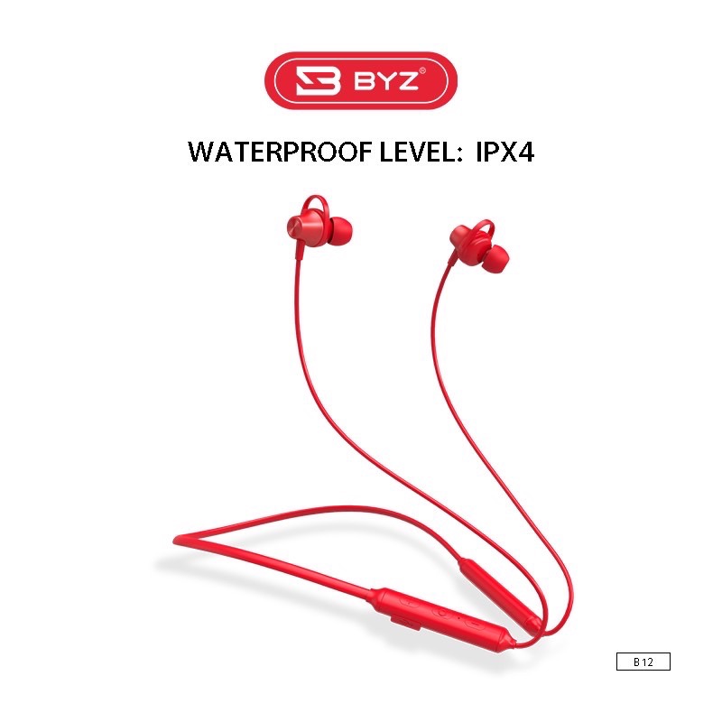 [Hàng Chính Hãng ] Tai nghe Bluetooth thể thao choàng cổ BYZ B10