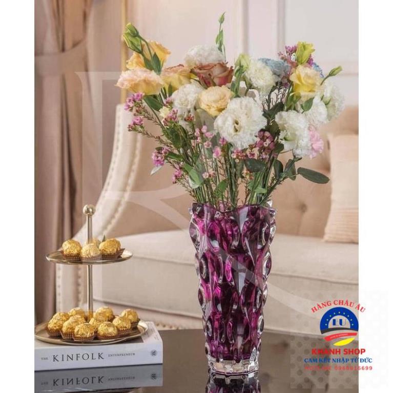 Lọ Hoa Pha Lê Cao Cấp Samba 30.5cm Bohemia