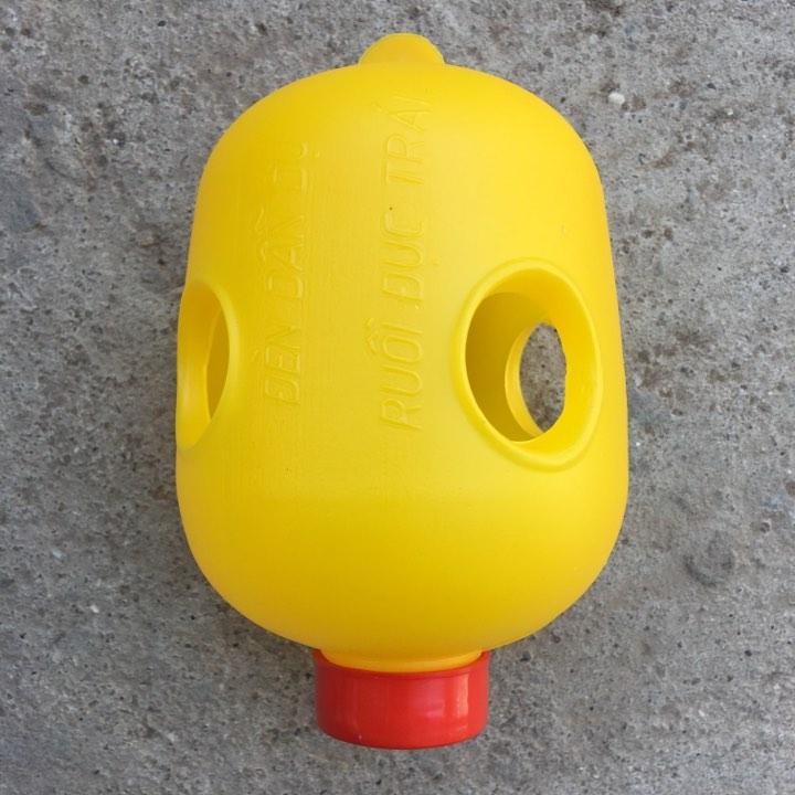 Set 2 chiếc Lồng bẫy ruồi vàng, ruồi đục trái (nhựa)