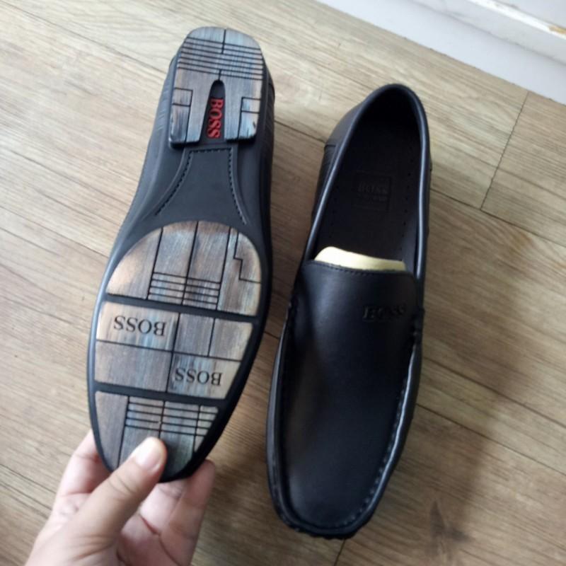 Giầy Boss Lười Da Xuất Dư Nam