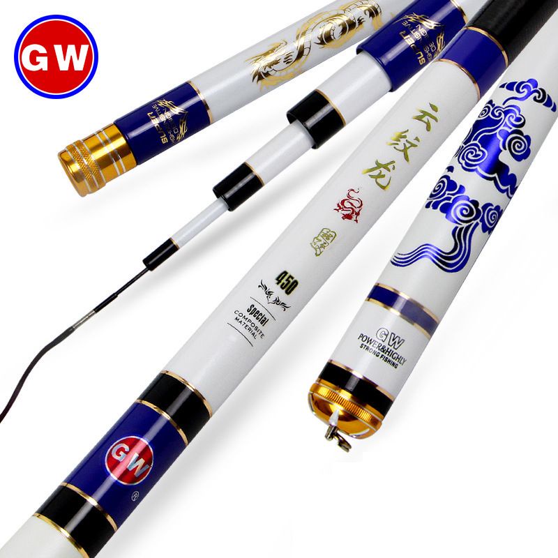 Cần câu tay câu đài gw 6h vân long giá rẻ