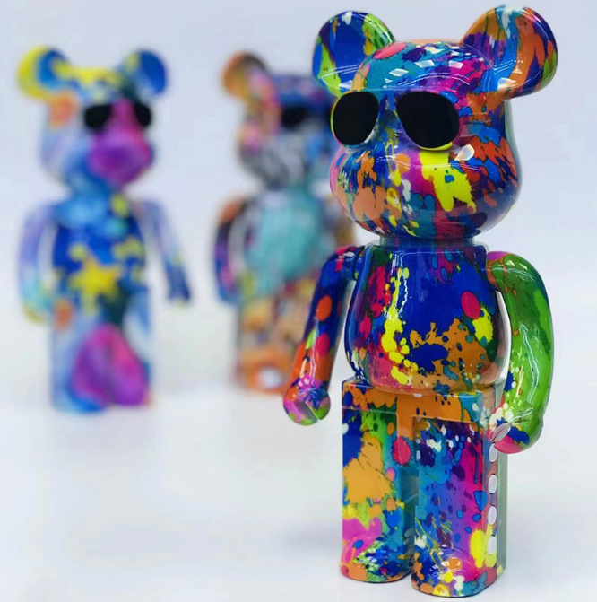 Loa Bluetooth B5+ Bearbrick Kaws B5 Plus Hình Gấu, Âm Thanh Sống Động, Nghe Nhạc Cực Hay