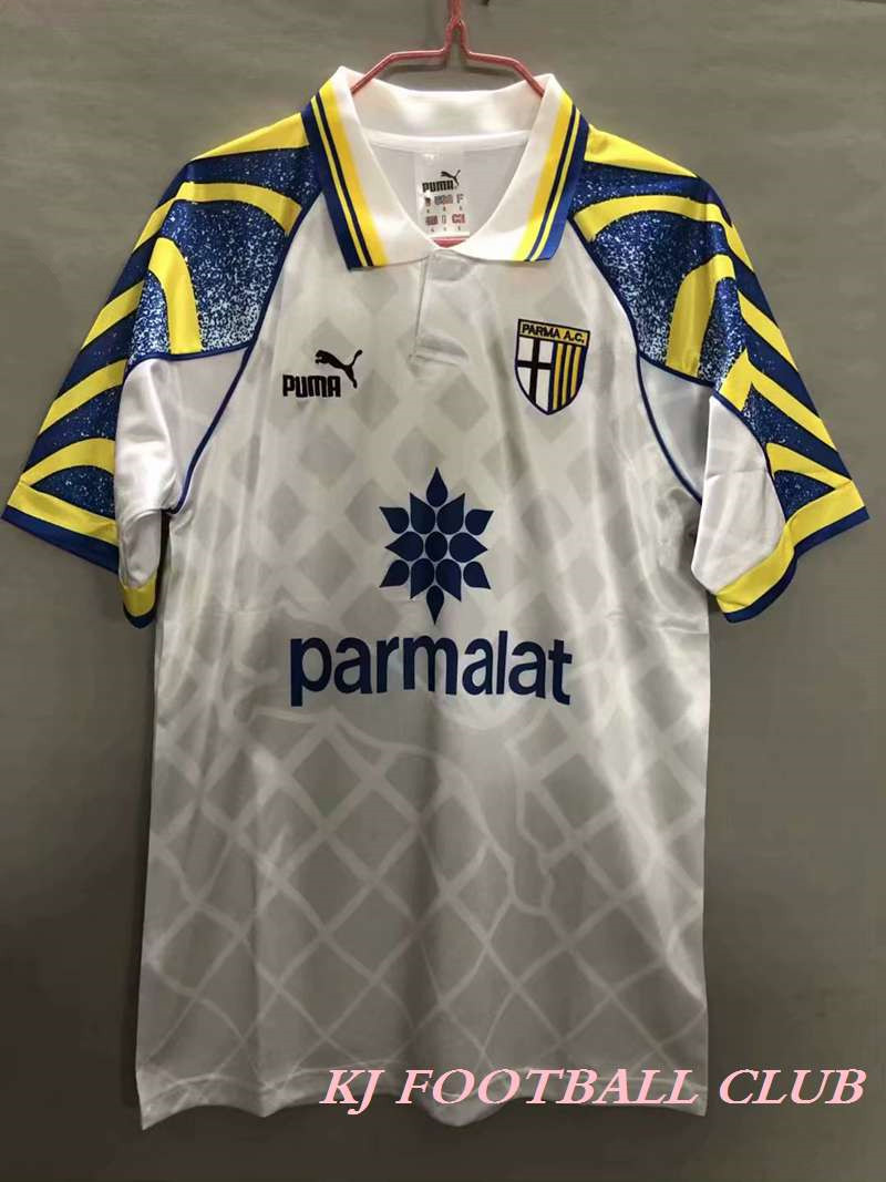 shot goods 1995-96-97 Parma soccer jersey retro football jersey shirts |  