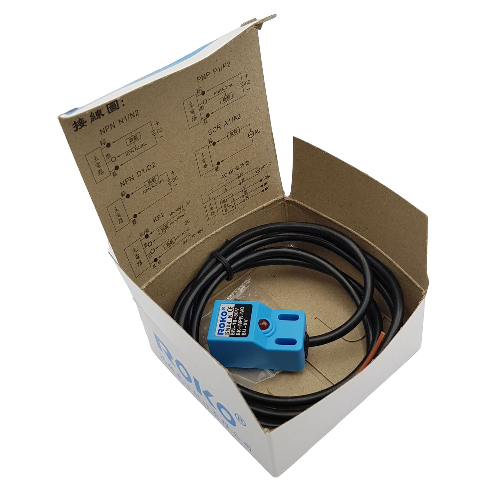 Cảm biến tiệm cận ROKO SN04-N NPN