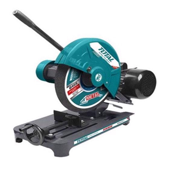 [Trả góp 0%] 405x25x3mm Máy cắt sắt 3 pha 4HP Total TS9204052